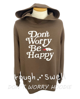 RSM-25208 rough&swell DON’T WORRY HOODIE BEIGE