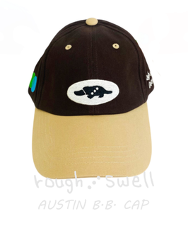 RSA-25204 rough&swell AUSTIN B.B. CAP BROWN