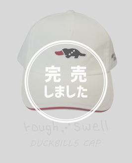 RSA-26001 rough&swell DUCKBILLS CAP WHITE