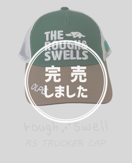 RSA-26003 rough&swell RS TRUCKER CAP GREEN