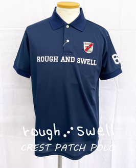 RSM-25016 rough&swell CREST PATCH POLO