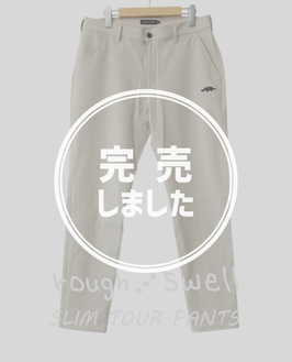 RSM-26054 rough&swell SLIM TOUR PANTS LIGHT BEIGE