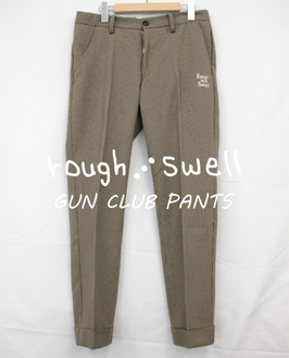 RSM-23270 r&s GUN CLUB PANTS BROWN