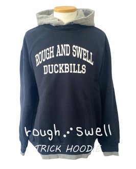 RSM-25232 rough&swell TRICK HOODIE NAVY