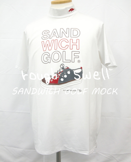 RSM-23026 r&s SANDWICH GOLF MOCK WHITE