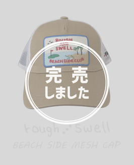RSA-26004 rough&swell BEACH SIDE MESH CAP BEIGE