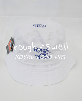 RSA-24010 r&s ROYAL LOGO HAT WHITE