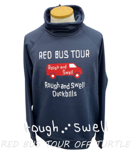 RSM-25211 rough&swell RED BUS TOUR OFF TURTLE CHARCOAL