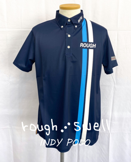 RSM-25009 rough&swell INDY POLO NAVY