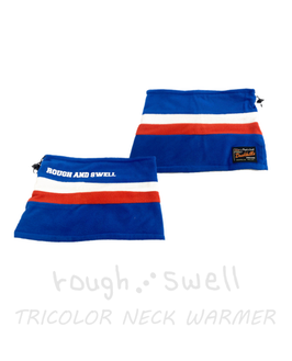 RSA-25209 rough&swell TRICOLOR NECK WARMER BLUE