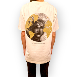 T-SHIRT THE WORLD IS A FREAK SHOW WHITE