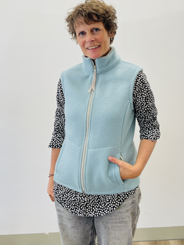 Weste "Fellhorn" aus Walkloden mit Stehkragen