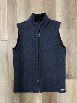 Walkweste "Besler" mit Stehkragen Darkblue