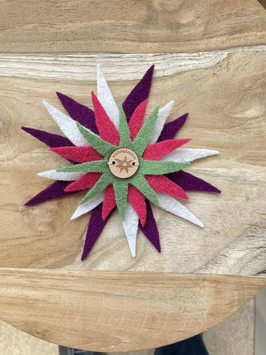 Walkblume HappyColour  groß Modell Klemme Farbe 5