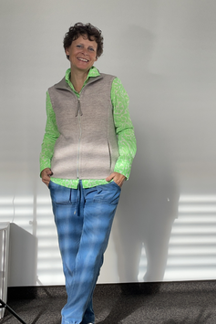 Weste "Fellhorn" aus Walkloden mit Stehkragen