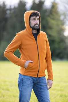 Walkjacke "Nebelhorn" mit Kapuze