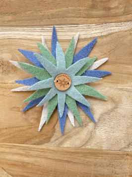 Walkblume HappyColour  groß Modell Klemme Farbe 2