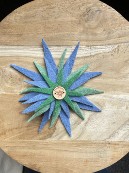 Walkblume HappyColour  groß Modell Klemme Farbe 1