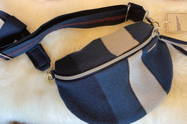 Umhängetasche HappyColour Navy-Dust-Schwarz