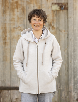 Walkjacke Tura Wollweiß