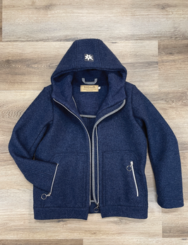 Walkjacke Stuiben Dunkelblaumeliert
