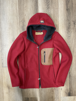 Walkjacke "Nebelhorn" LIGHT mit Kapuze und Außentasche