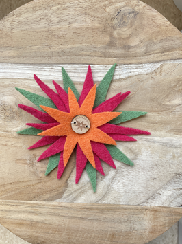 Walkblume HappyColour  groß Modell Klemme Farbe 3