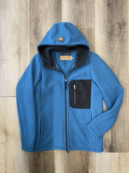 Walkjacke "Nebelhorn" LIGHT mit Kapuze und Außentasche