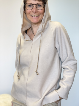 Walkhoodie Tura Superlight Kreide