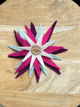 Walkblume HappyColour  groß Modell Klemme Farbe 7