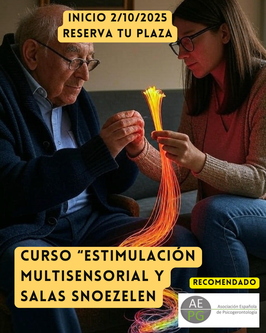 PAGO CUOTA  PAGO CURSO "ESTIMULACIÓN MULTISENSORIAL EN DEMENCIAS Y SALAS SNOEZELEN" (Sólo pago con tarjeta, NO TRANSFERENCIAS)