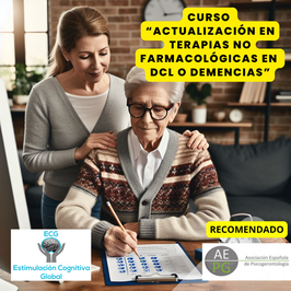 PAGO CUOTA CURSO "Actualización en Terapias No Farmacológicas en DCL o Demencias" (Sólo pago con tarjeta, NO TRANSFERENCIAS)