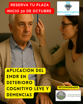 PAGO CURSO CURSO "APLICACIÓN DEL EMDR EN DEMENCIAS" (Sólo pago con tarjeta, NO TRANSFERENCIAS) (Sólo pago con tarjeta, NO TRANSFERENCIAS)