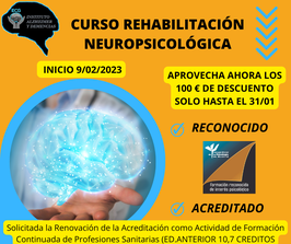 PAGO ÚNICO CON DESCUENTO DEL CURSO: "ECG-Rehabilitación Neuropsicológica" (CON TARJETA DE CRÉDITO)