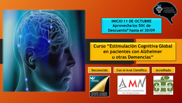 Pago único exalumno del CURSO "ECG-Estimulación Cognitiva Global en Pacientes con Alzheimer u otras Demencias"