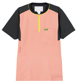 CK700-03　ﾋﾟｰﾁ×ﾁｬｺｰﾙ　ｼﾞｯﾌﾟｱｯﾌﾟｽｸﾗﾌﾞ