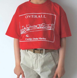 Camiseta Roja Overall