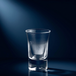 B52 Schnapsglas 2cl SAN gefrostet  Eichung bei 2cl