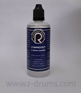 CYMPROTECT e-drum cymbal cleaner / Gummipflegemittel für Becken / 100 ml