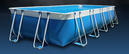 Kit piscina fuori terra Bluepool24 Luxury 3x8