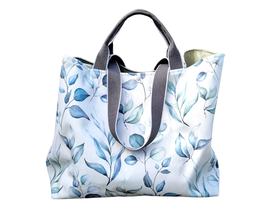 Badetasche XL Outdoor Aquarell Blätter