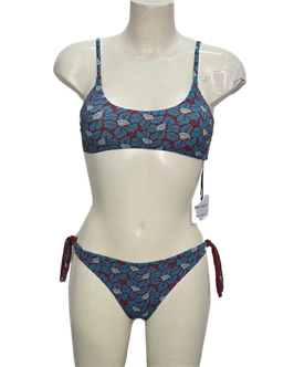 Costume a fascia con spalline - fantasia Raggianti.