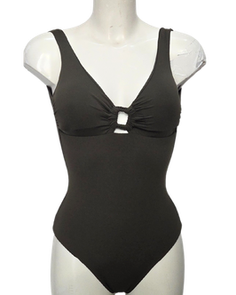 Costume da bagno intero verde militare Raggianti