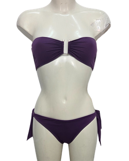 Costume da bagno due pezzi viola, Max Mara