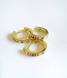 Aros Circonitas Arcoiris