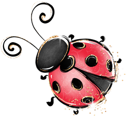 Bügelbild Ladybug 2