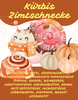 Kürbis Zimtschnecke