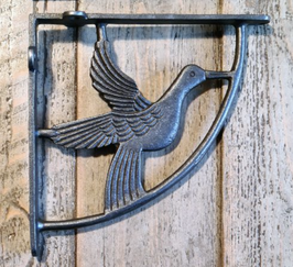 Regalträger Design Gusseisen Vogel Regalhalter