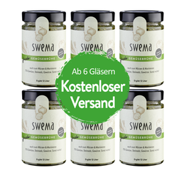 6 x klassische Bio-Gemüsebrühe, frisch, 320g Glas