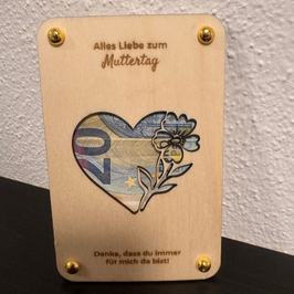 Muttertag "Geldgeschenk"